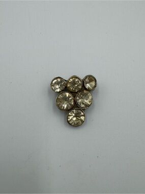 Brooch Cluster Rhinestone - American Jewelry Company - Vintage